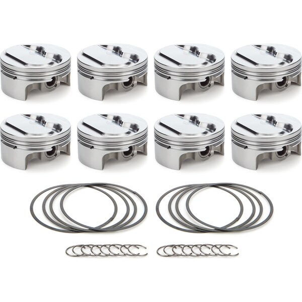 RaceTec Pistons - 1000232 - SBC Dome Piston Set 4.155 Bore +3.8cc