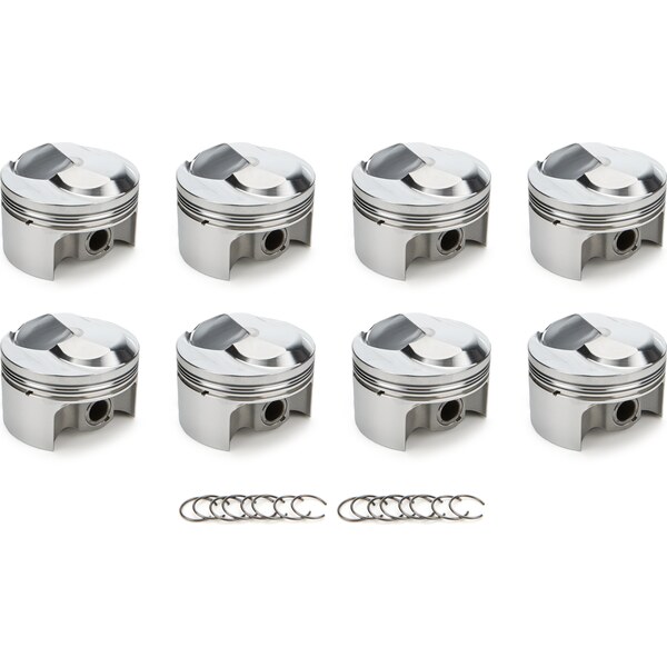 RaceTec Pistons - 1000288 - BBC Dome Piston Set 4.280 Bore +28.9cc