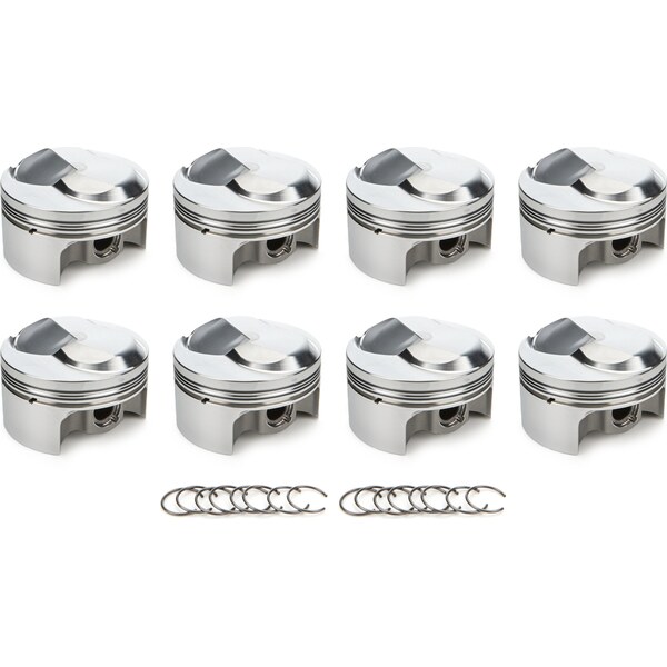 RaceTec Pistons - 1000295 - BBC Dome Piston Set 4.280 Bore +28.9cc