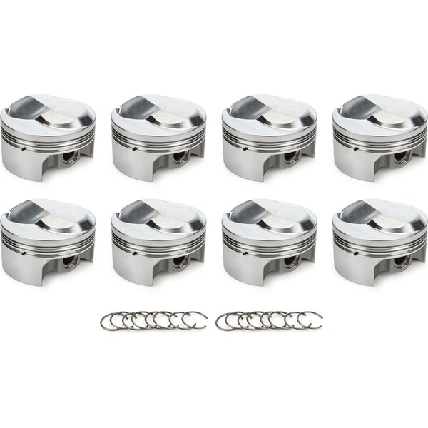 RaceTec Pistons - 1000296 - BBC Dome Piston Set 4.310 Bore +27.5cc