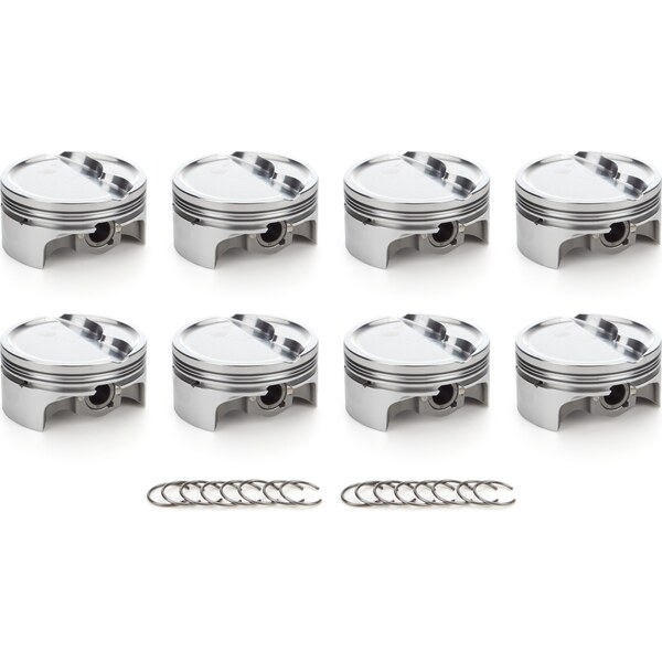 RaceTec Pistons - 1000391 - SBF Dished Piston Set 4.040 Bore -20.4cc