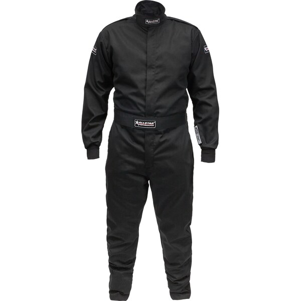 Allstar Performance - ALL931013 - Racing Suit SFI 3.2A/1 S/L Black Medium Tall