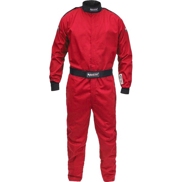 Allstar Performance - ALL931075 - Racing Suit SFI 3.2A/1 S/L Red X-Large