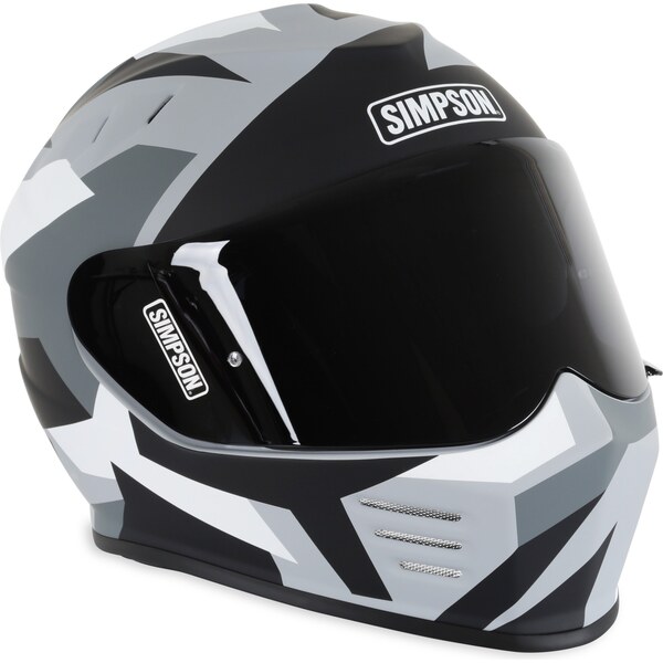 Simpson Safety - GBDLHAVE - Helmet Ghost Bandit DOT Large Blue Have