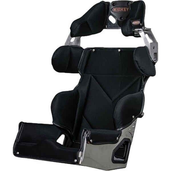 Kirkey - 81140KIT - Seat Kit Aluminum 14in W/Seat Cover Road Race