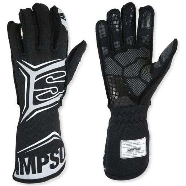 Simpson Safety - MGXK - Glove Magnata X-Large Black SFI 3.5/5