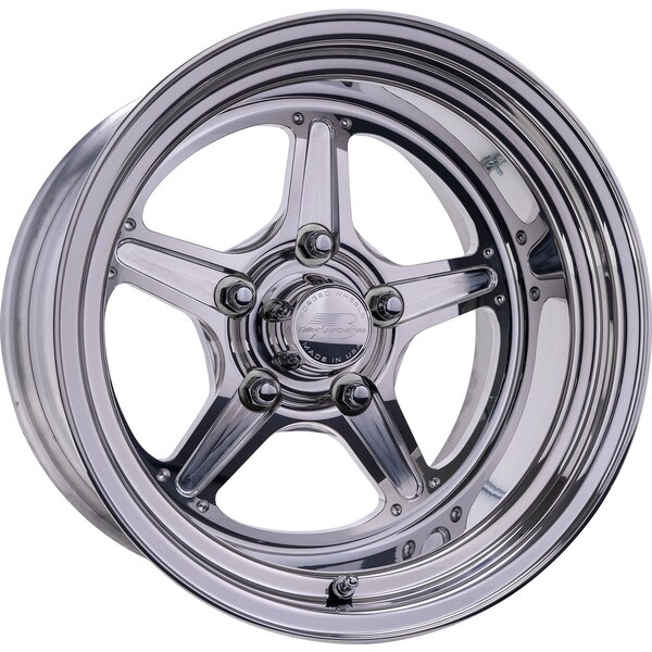 Billet Specialties - RS23510L6155 - Street Lite Wheel 15X10 5.5 BS 5X4.75 BC
