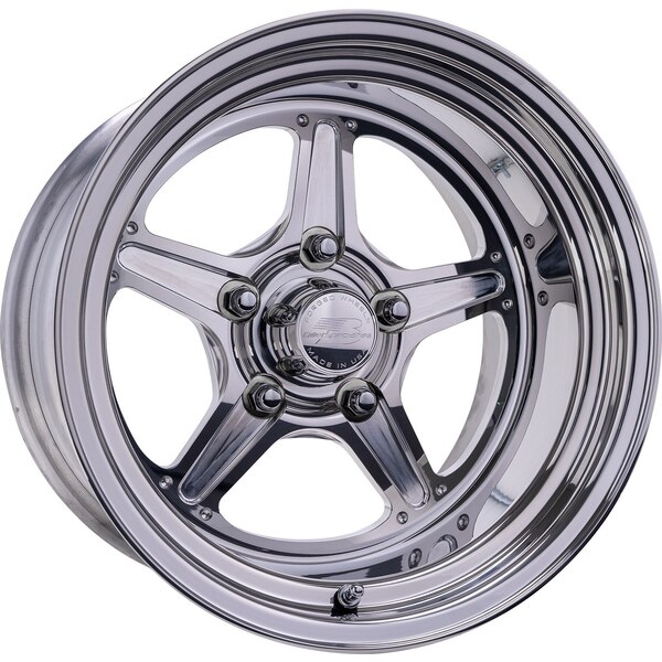 Billet Specialties - RS23515L6135 - Street Lite Wheel 15X15 3.5IN BS 5X4.75 BC