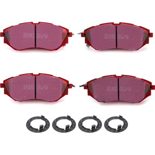 EBC Brakes - DP31583C - Brake Pads Redstuff Front Subaru 14-18