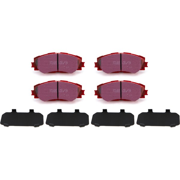 EBC Brakes - DP31791C - Brake Pads Redstuff Front Toyota / Lexus