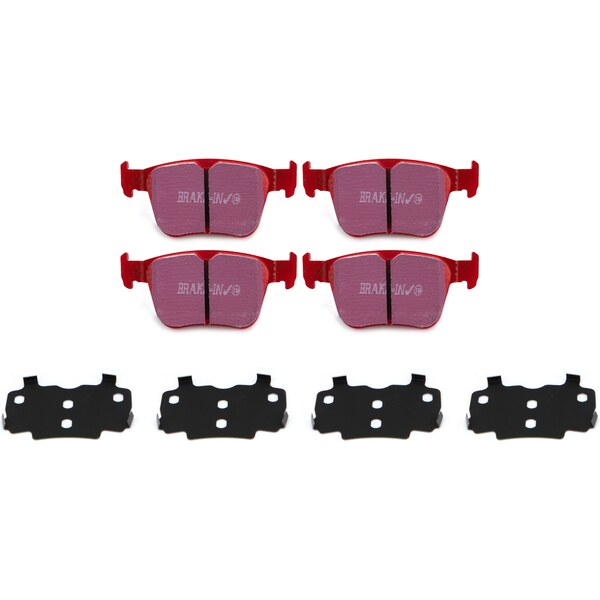 EBC Brakes - DP32153C - Brake Pads Redstuff Rear Volkswagen Golf