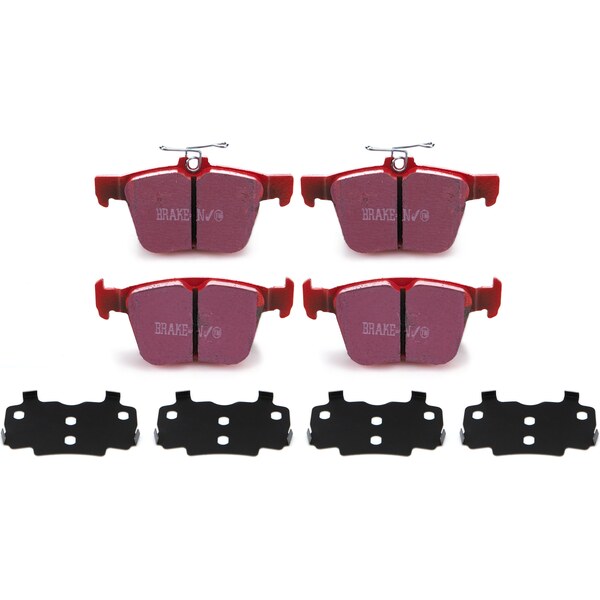 EBC Brakes - DP32173C - Brake Pads Redstuff Rear Audi S3