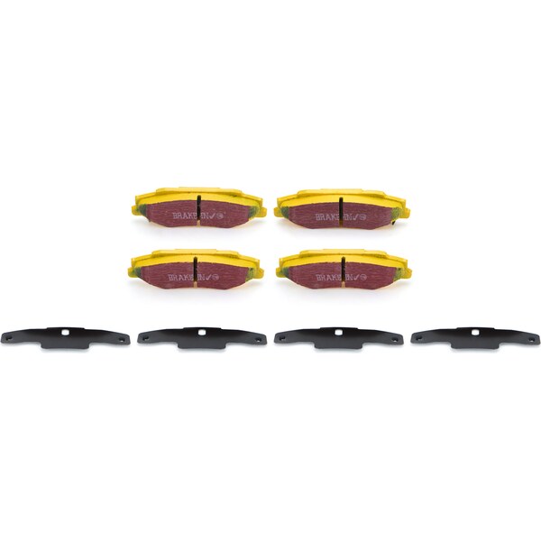 EBC Brakes - DP41160R - Brake Pads Yellowstuff Rear C5 Corvette