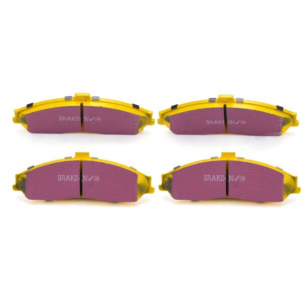 EBC Brakes - DP41162R - Brake Pads Yellowstuff Front C5 Corvette