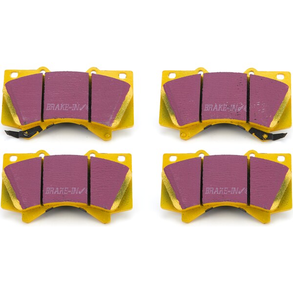 EBC Brakes - DP41815R - Brake Pads Yellowstuff Frt Toyota Land Cruiser