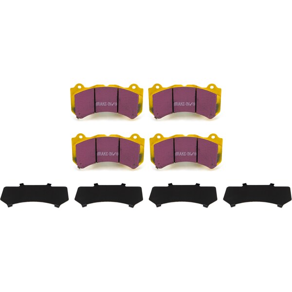 EBC Brakes - DP41853R - Brake Pads Yellowstuff Front Cadillac ATS-V