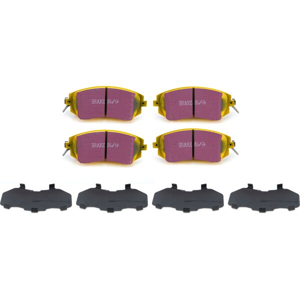 EBC Brakes - DP41884R - Brake Pads Yellowstuff Front Subaru