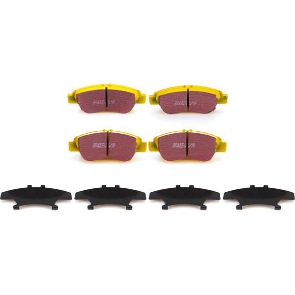 EBC Brakes - DP42041R - Brake Pads Yellowstuff Front Honda 08-20