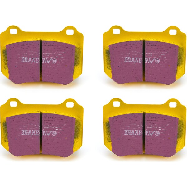 EBC Brakes - DP42361R - Brake Pads Yellowstuff WRX Rear 18-21