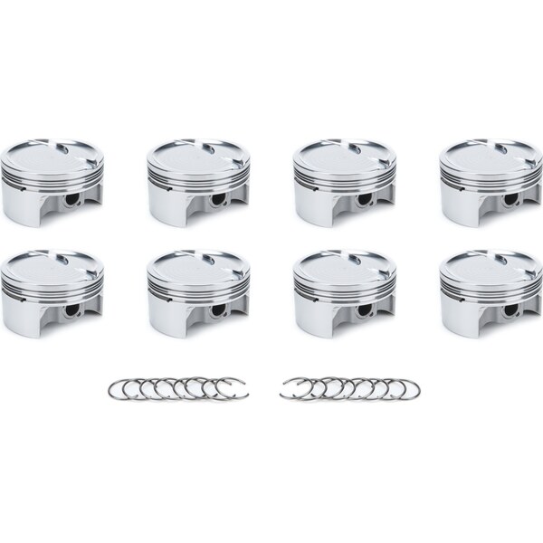 RaceTec Pistons - 1000615 - GM LS Dished Piston Set 4.010 Bore -20cc