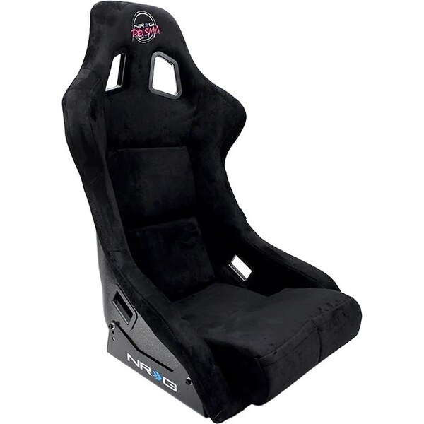 NRG Innovation - FRP-302BK-PRISMA - Seat FRP Prisma Large Black Cloth Race Bolster