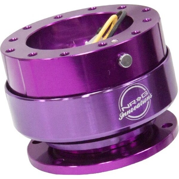 NRG Innovation - SRK-200PP - Steering Quick Release 2.0 Purple 2.5in