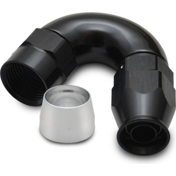150-Degree High Flow Hose End Fitting -8AN 28508 150-Degree High Flow Hose End Fitting -8AN 28508