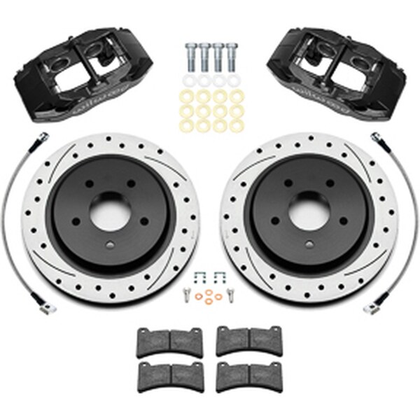 Wilwood - 140-17670-D - Rear Brake Kit Corvette 97-04 C5