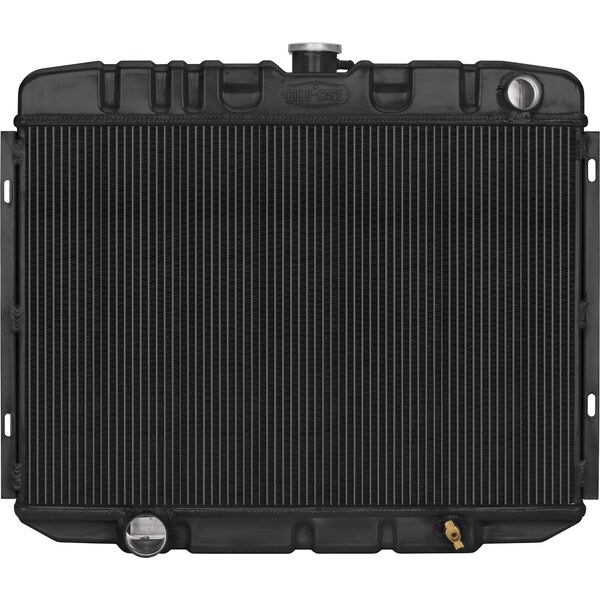 Cold Case Radiators - FOM588B - 67-70 Mustang Radiator Big Block Man Trans Blk