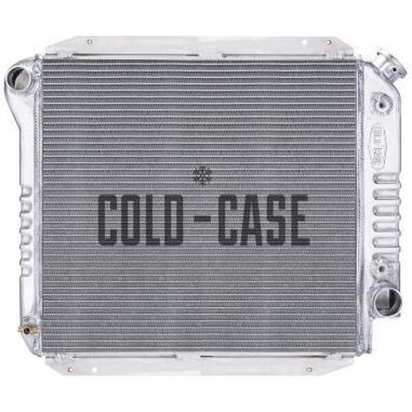 Cold Case Radiators - FOT574A-1K - 66-77 Bronco Radiator 1in Tubes 16in Fan