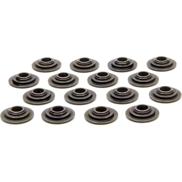 PAC Racing - PAC-R355-16 - Valve Spring Retainers - C/M Steel (16)