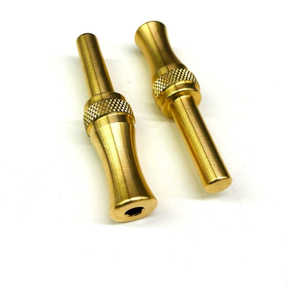 Drag Race Solutions - 4000-200 - Battery Charging Lugs - Male Brass (1pr)