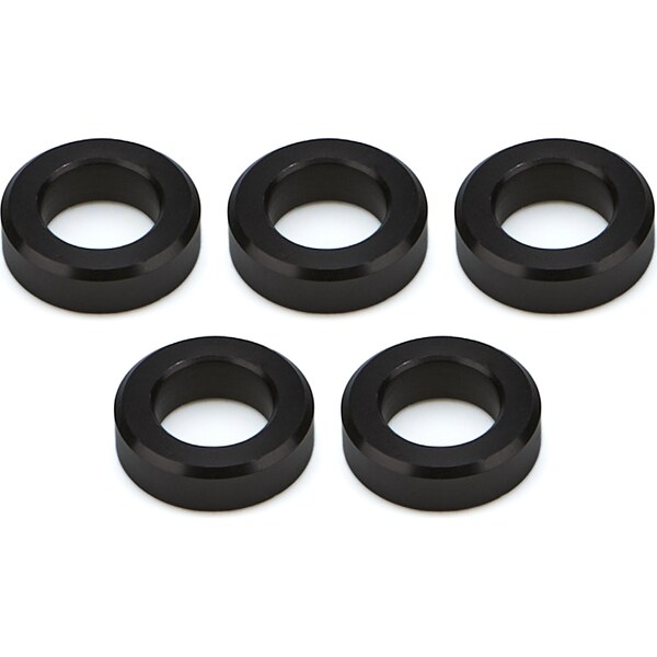 Drag Race Solutions - 7005-375B - Billet Lug Nut Spacer Washers 3/8 Thick 5pk