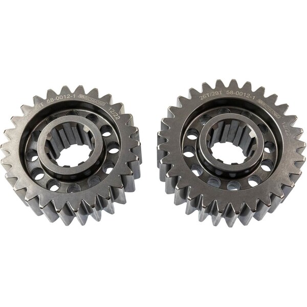 Richmond Gear - 58-0012-1 - Quick Change Gear Set - 10 Spline - 4.11 Ratio 3.69 / 4.60 - 4.86 Ratio 4.36 / 5.42