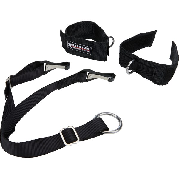 Allstar Performance - ALL991312 - Arm Restraints SFI 3.3 Black Adult