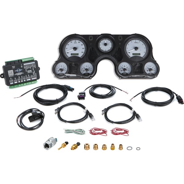 Dakota Digital - VHX-67C-PA-S-B - 1967-72 Chevy Truck VHX Instrument System