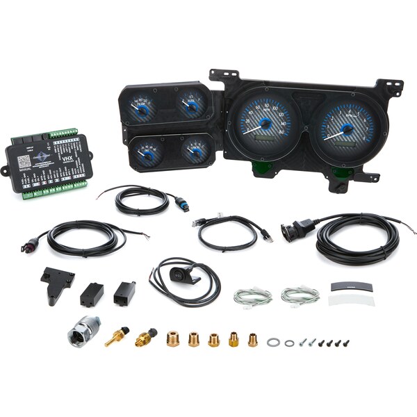 Dakota Digital - VHX-73C-PU-C-B - 1973-87 Chevy Pickup VHX Instrument System