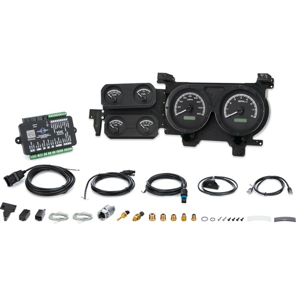 Dakota Digital - VHX-73C-PU-K-B - 1973-87 Chevy Pickup VHX Instrument System