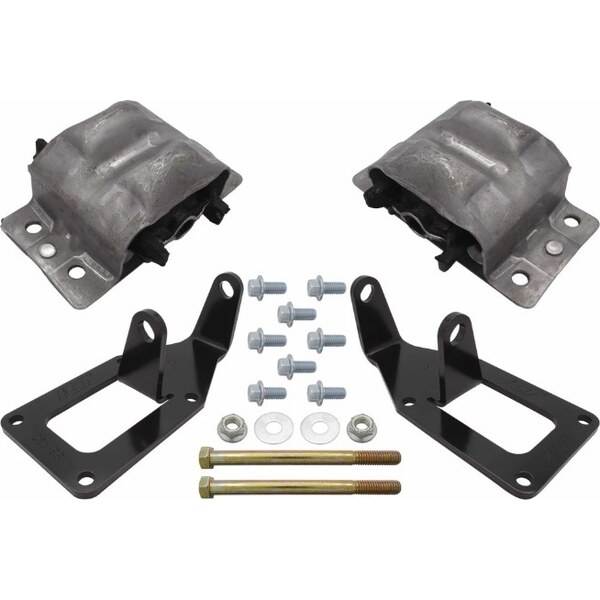 ICT Billet - EM-LS-3XBDY - LS Engine Mount Kit 73-79 GM X-Body