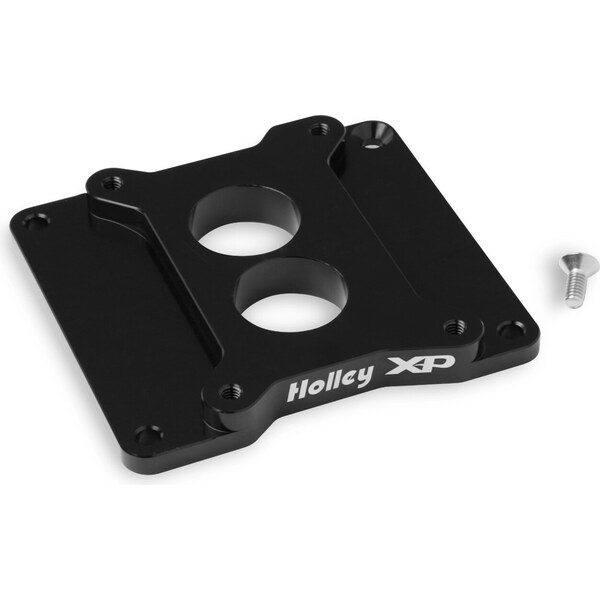 Holley - 17-90 - 2BBL XP Carb Adapter - Black