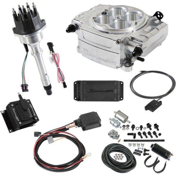 Holley - 550-510-BPK-SBC - Sniper 2 EFI Bundle Kit SBC Polished