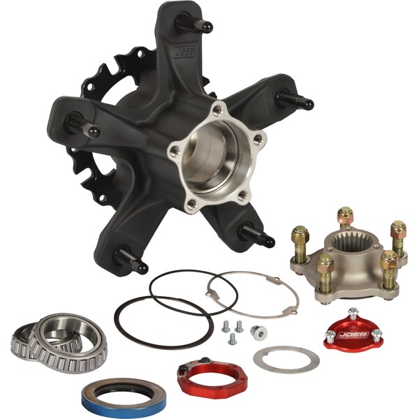 JOES Racing Products - 25337-B-R - Hub Wide 5 Kit Rear Accelerator Black