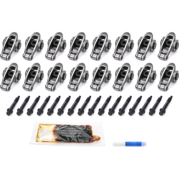 PRW - 60375317 - GM LS S/S Roller Rocker Arms - 1.7 Ratio