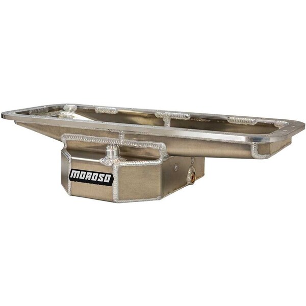 Moroso - 20763 - Oil Pan Mopar 426 Hemi Center Sump Aluminum