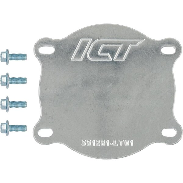 ICT Billet - 551261-LT01 - LT Throttle Body Block Off