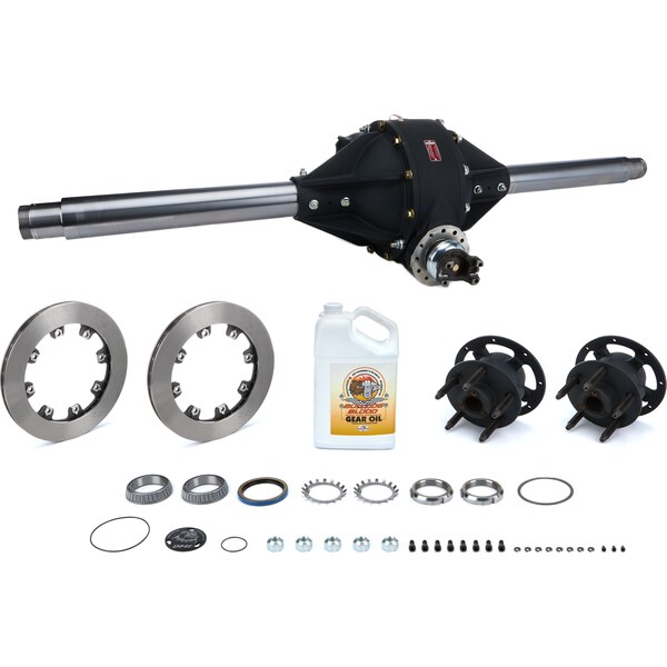 Diversified Machine - 4.86MODPKG4 - 4.86 Mod Rear w/GN Tubes Billet Hubs & Rotors