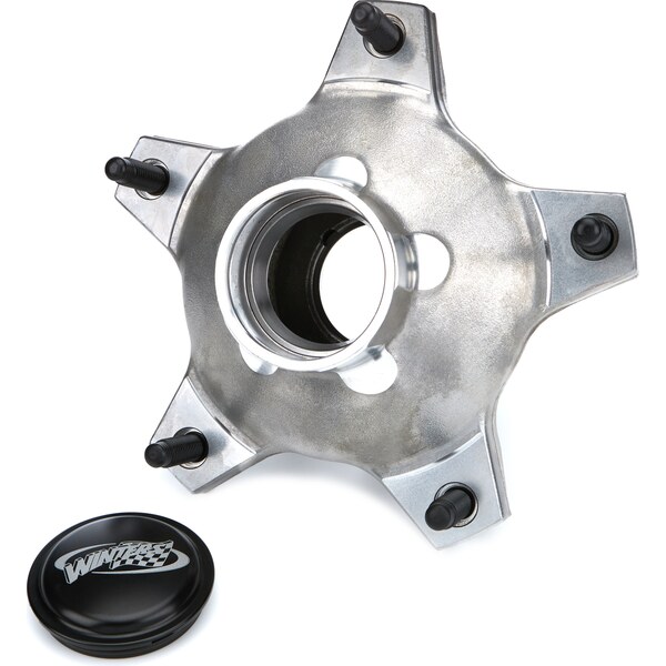 Winters - 6606-FX5BK - Hub  Front Wide 5  Black Cap