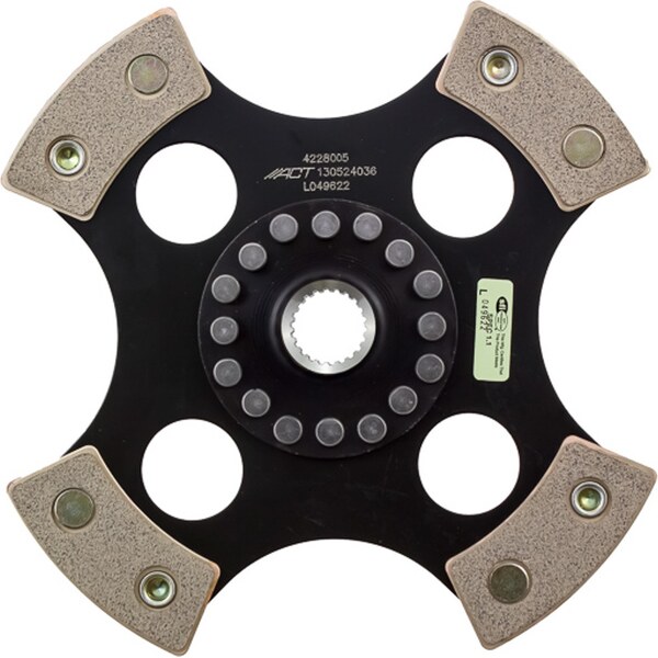 ACT - 4228005 - 4 Pad Rigid Race Disc Multiple Applications