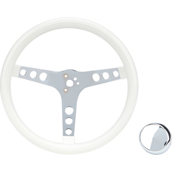Grant - 838W - Classic Series Steering Wheel White Grip 13.5 in