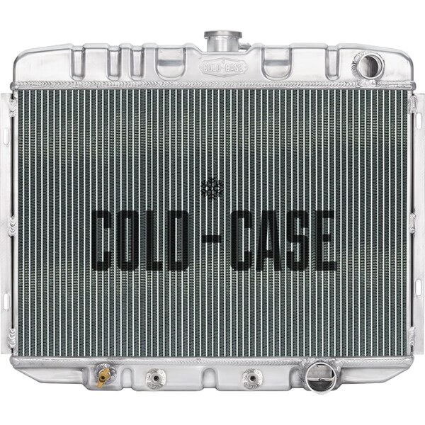 Cold Case Radiators - FOM587A - 67-70 Mustang Radiator AT 24in 25.5in